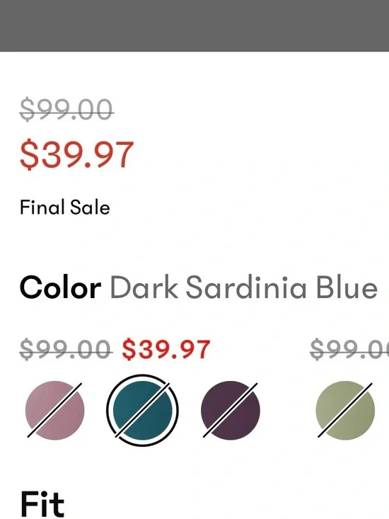 Athleta Elation Wide Leg Obsidian Blue XL T - Picture 5 of 6